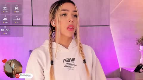 A D D I S O N  online show from December 30, 7:53 pm