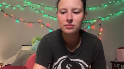 Angela August online show from April 23, 1:24 am