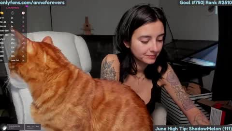 Anna Forevers online show from June 5, 1:42 am