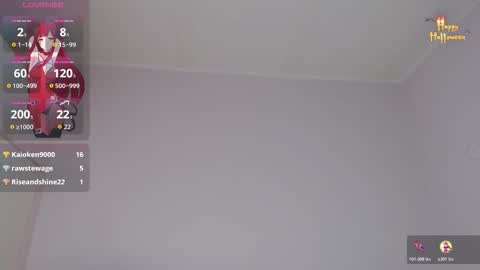 April Bunny online show from October 28, 9:30 pm