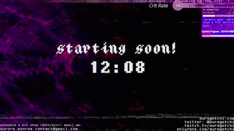 Aurora  Aura online show from February 24, 4:36 am