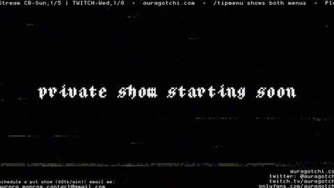 Aurora  Aura online show from January 4, 11:06 pm