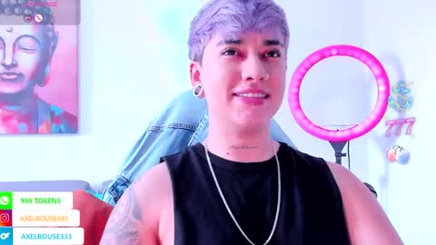 Axel Rouse online show from April 18, 7:07 pm