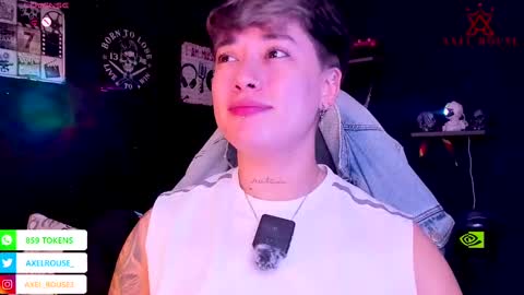 Axel Rouse online show from September 13, 3:31 pm