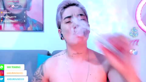 Axel Rouse online show from April 21, 4:08 am