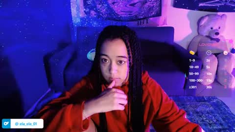 Ela  Help me reach 100 thumbs up online show from January 13, 1:45 am