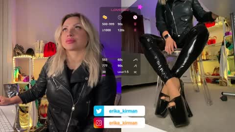 Erika      online show from January 5, 10:32 am