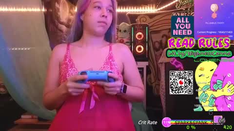 HiGHNESS CANNA online show from February 11, 11:22 pm