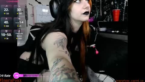 Inarafoxx online show from December 20, 10:43 pm