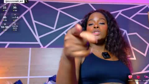 KAROL SCOTT online show from October 18, 12:03 am