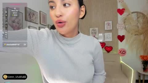 Kim  online show from February 15, 5:50 pm