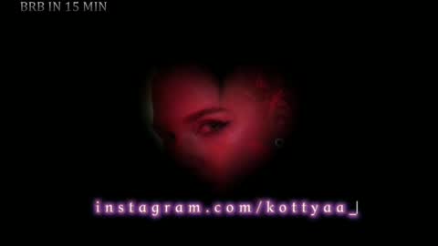 Kottyaa cb FOLLOWING  online show from February 22, 7:43 pm