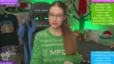 Lacey Bloom online show from December 24, 1:27 am