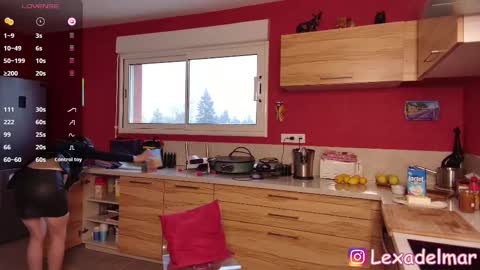 Lexa del mar online show from February 23, 9:20 am