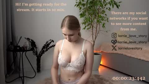 Lorrie online show from January 6, 1:19 pm