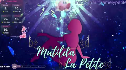 Mathilda Lapetite online show from March 10, 10:03 pm