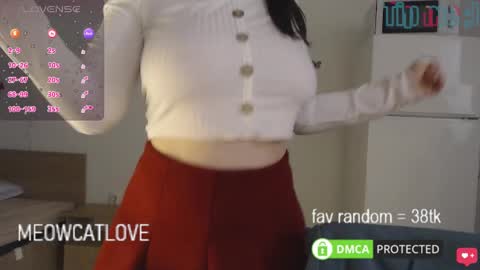 meowcatlove online show from February 23, 9:44 pm