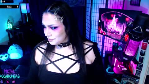 MetalPocahotass online show from January 31, 3:09 am