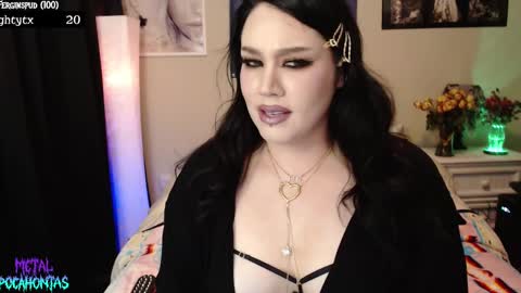 MetalPocahotass online show from March 12, 2:09 am