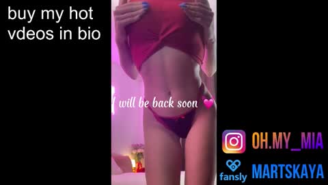 Mia Martskaya online show from February 2, 10:03 am