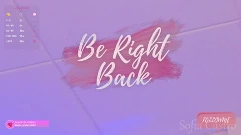 Sofia Castro online show from February 12, 11:40 am