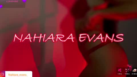NAHIARA EVANS online show from September 9, 5:07 am