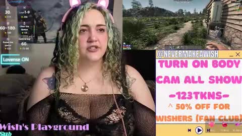 Wishs Playground online show from March 25, 9:34 am