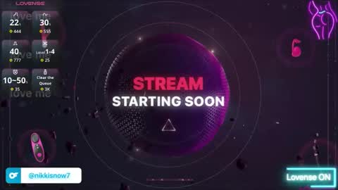 nikkisnow1 online show from February 23, 4:24 am