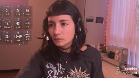 Nina.  online show from March 8, 9:51 pm