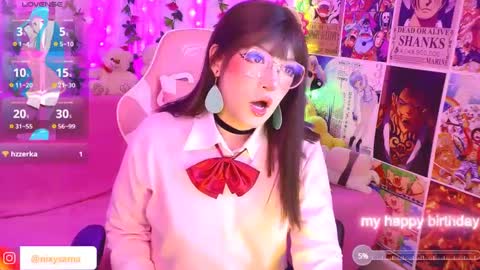 Nixy Sama online show from February 27, 9:14 pm