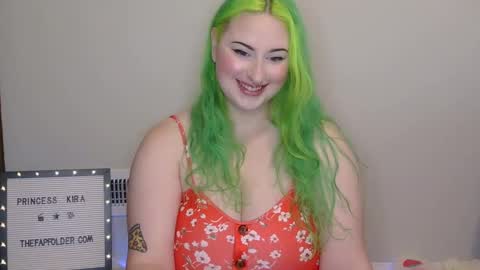 Princess Kira online show from September 13, 1:41 pm