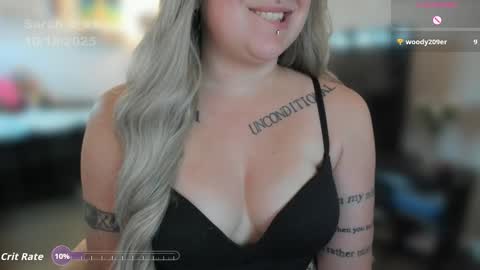 Sarah online show from October 18, 5:15 pm