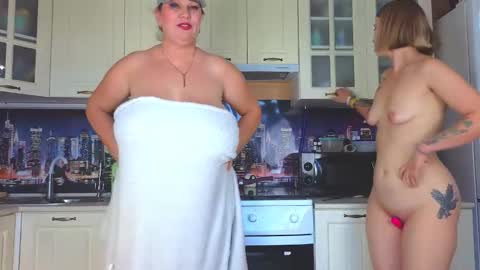 Anna and Sofia  daughter-in-law and mother-in-law while her husband is at work online show from September 13, 2:03 pm