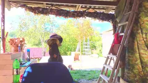 Anna and Sofia  daughter-in-law and mother-in-law while her husband is at work online show from September 17, 9:18 am