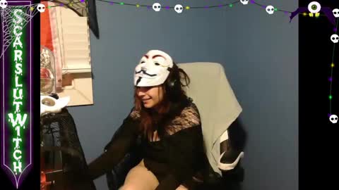 ScarSlutWitch online show from October 6, 2:28 am