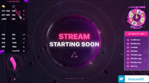 SeraLeeXXX online show from December 21, 7:07 pm