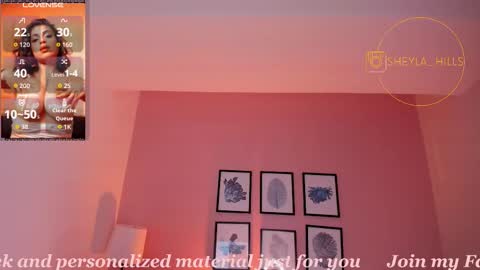 Sheyla online show from February 22, 4:02 am