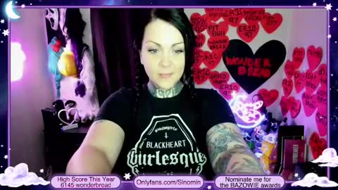 Sinomin online show from February 25, 1:30 am