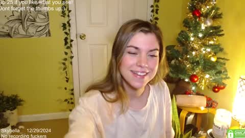 Skylar online show from December 29, 1:28 pm