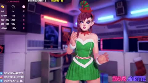 SkyeAnette online show from December 9, 2:02 am