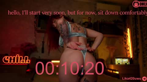 Lika ginger  Jessy blond   online show from December 31, 5:18 pm