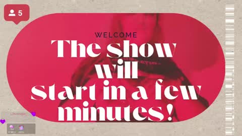 Rosie  online show from June 3, 6:35 pm