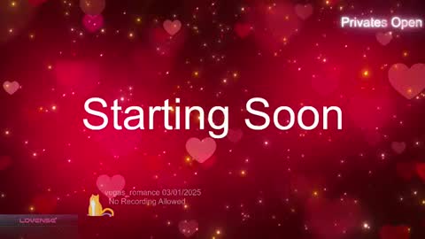 vegas_romance online show from March 2, 3:45 am