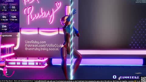 Vex Ruby online show from December 15, 1:13 am