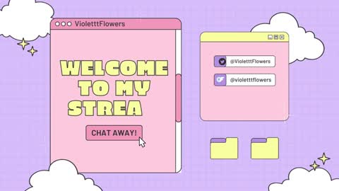 Violet Flowers online show from January 12, 3:56 am