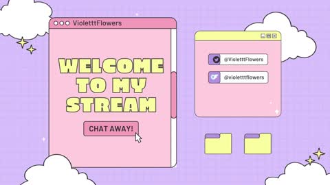 Violet Flowers online show from January 26, 8:56 pm