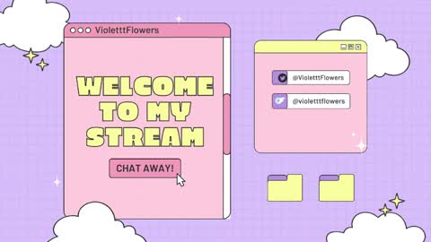 Violet Flowers online show from May 10, 2:02 am