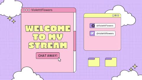 Violet Flowers online show from June 2, 3:29 am