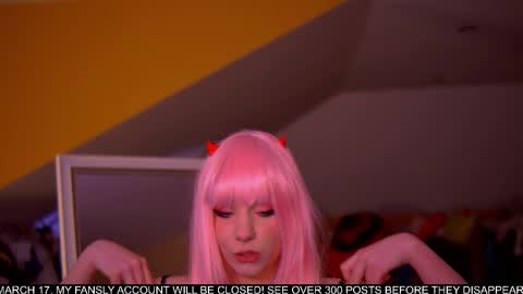 xlanabunny online show from February 24, 2:47 pm