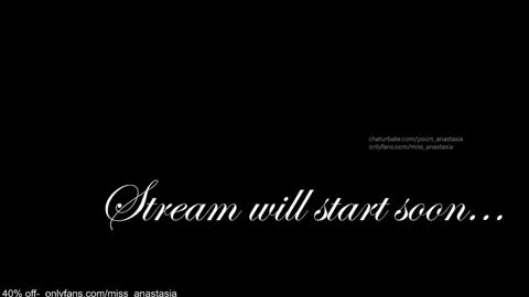 Anastasia online show from November 17, 7:36 pm